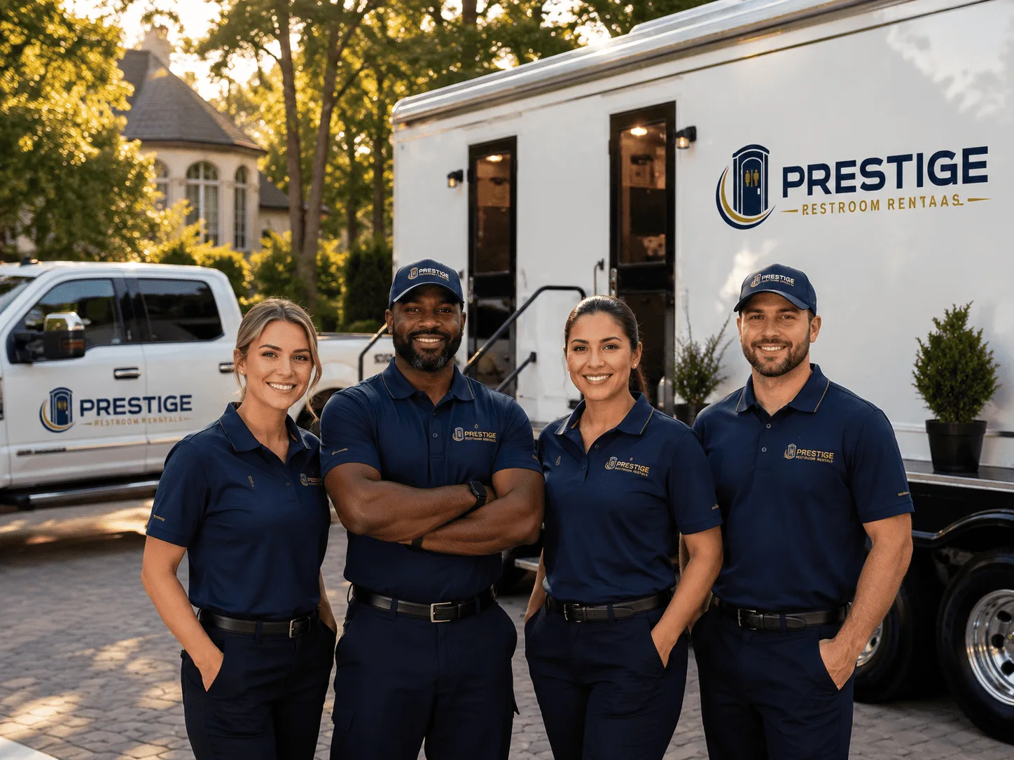 Trusted Luxury Portable Restrooms company in Zoar, OH